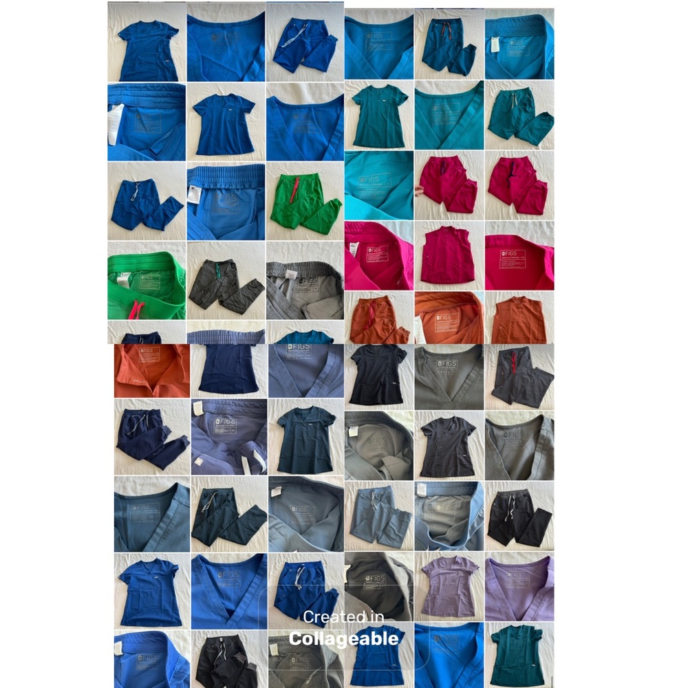Women's FIGS scrub LOT 32 pieces